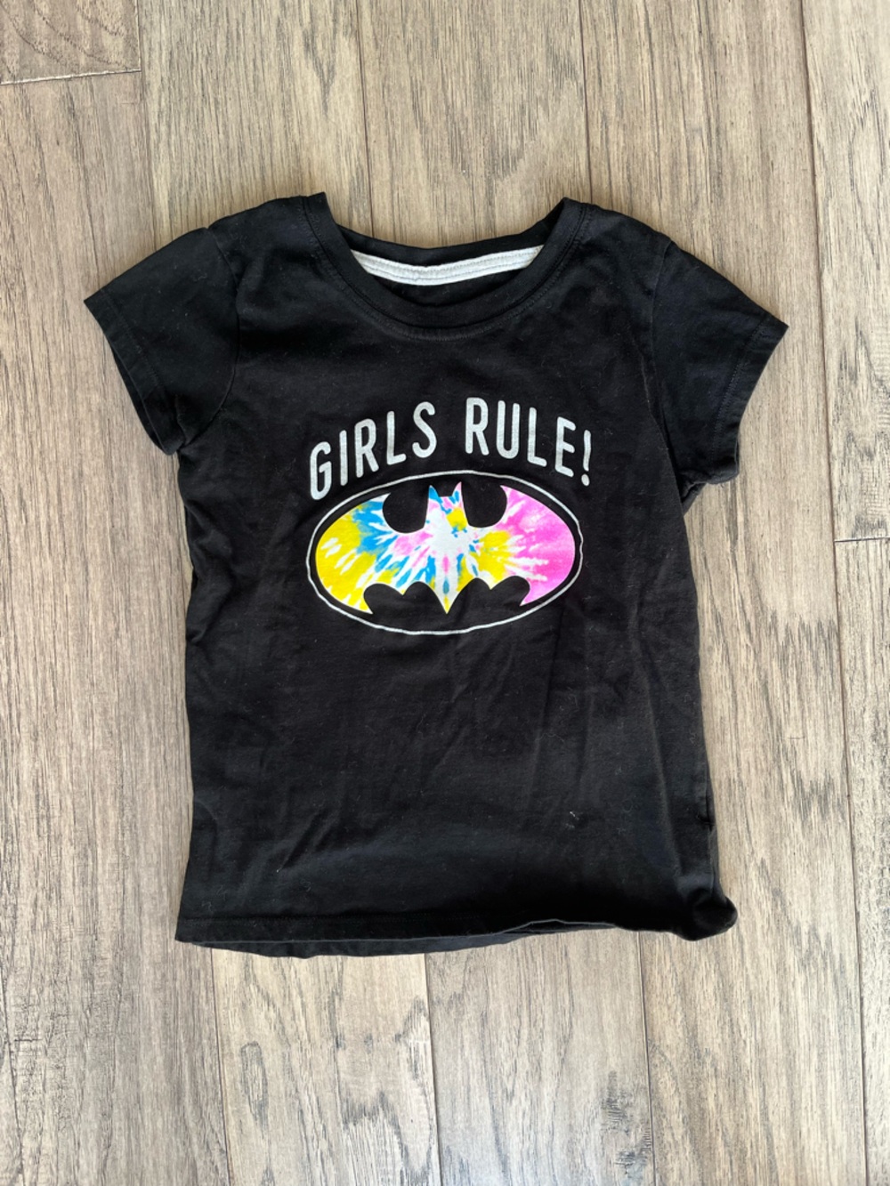 Batman Girls Rule tshirt size S